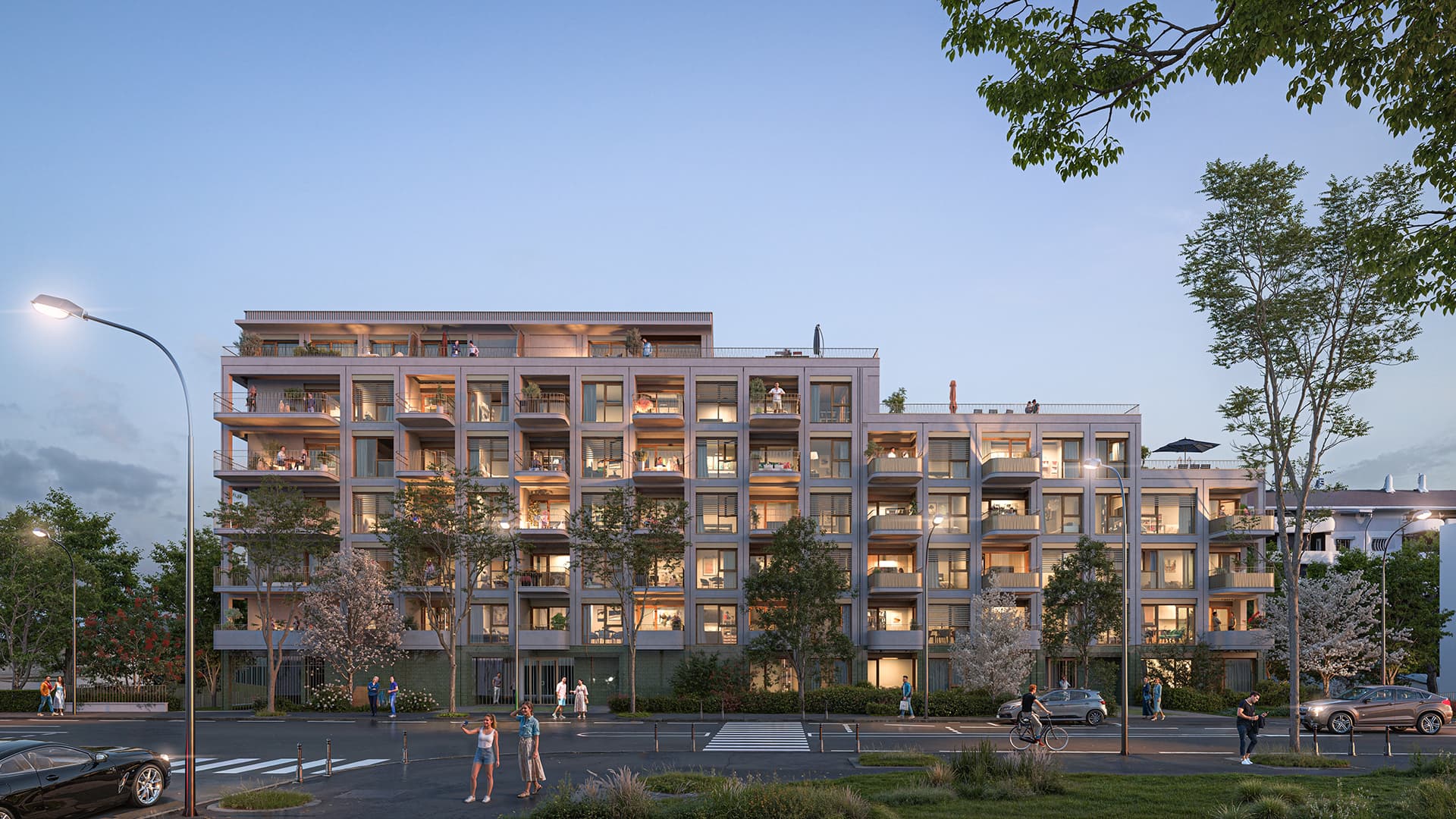 Programme neuf Annecy — Située à Annecy, dans le quartier animé du boulevard du Fier, cette résidence contemporaine propose ... à Annecy