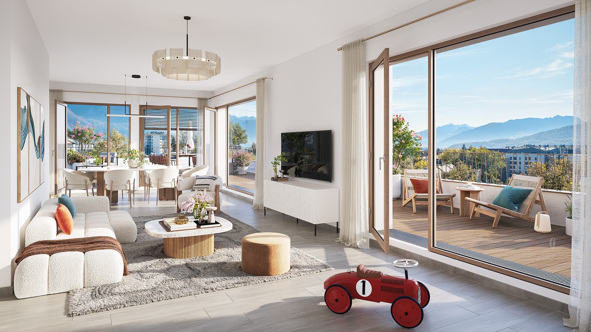 Annecy — Située à Annecy, dans le quartier animé du boulevard du Fier, cette résidence contemporaine propose ... - photo 5