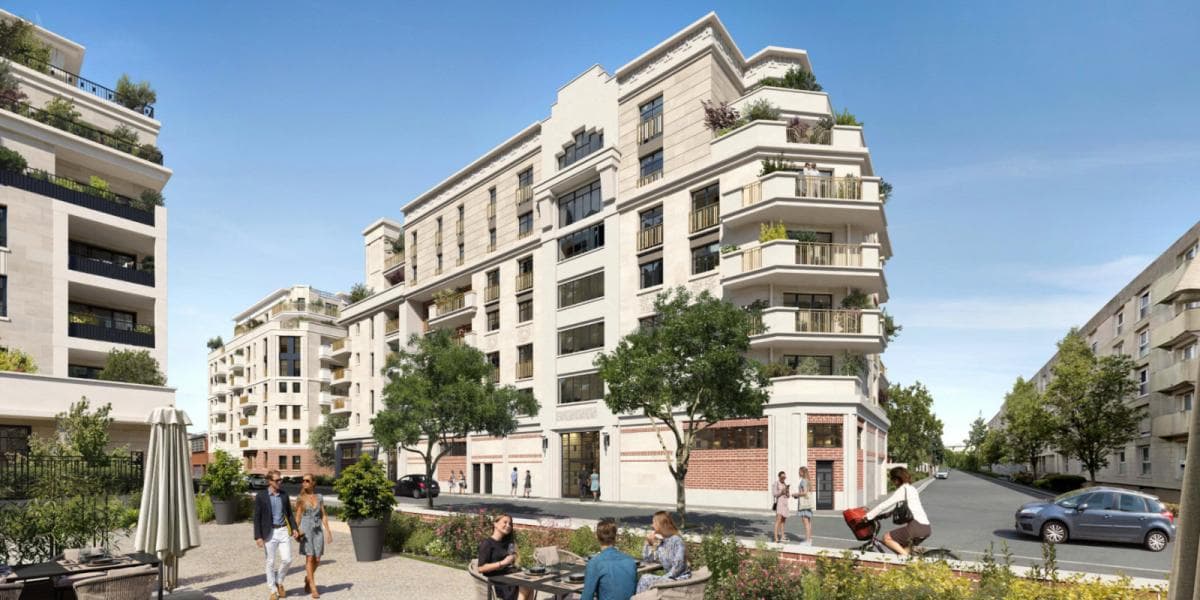 Villeneuve-la-Garenne — Située à proximité immédiate des quais de la Seine et du centre-ville, cette réalisation propose un ... - photo 3