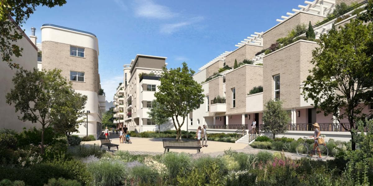 Villeneuve-la-Garenne — Située à proximité immédiate des quais de la Seine et du centre-ville, cette réalisation propose un ... - photo 4
