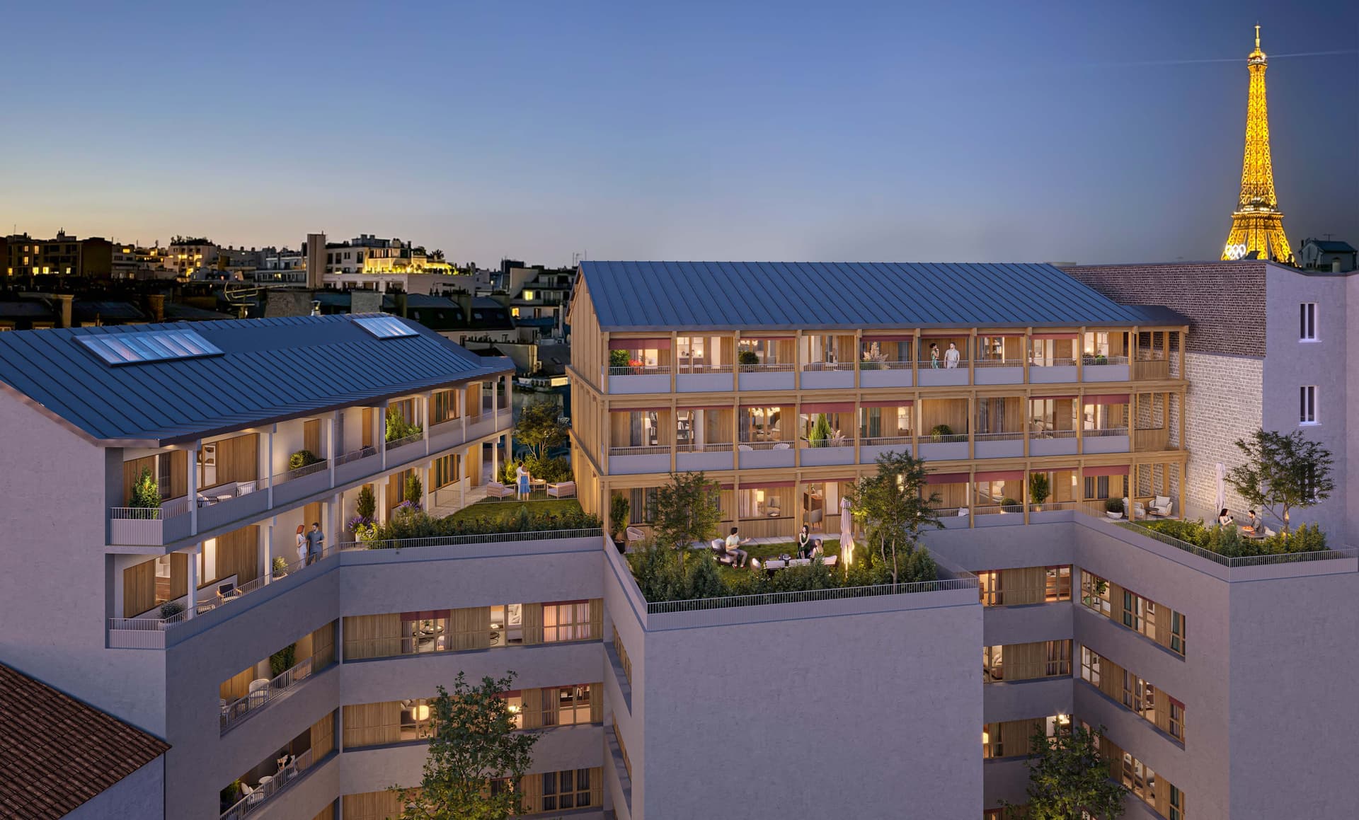 Paris 16 — Située dans le très prisé 16e arrondissement de Paris, cette nouvelle réalisation associe harmonieus... - photo 3