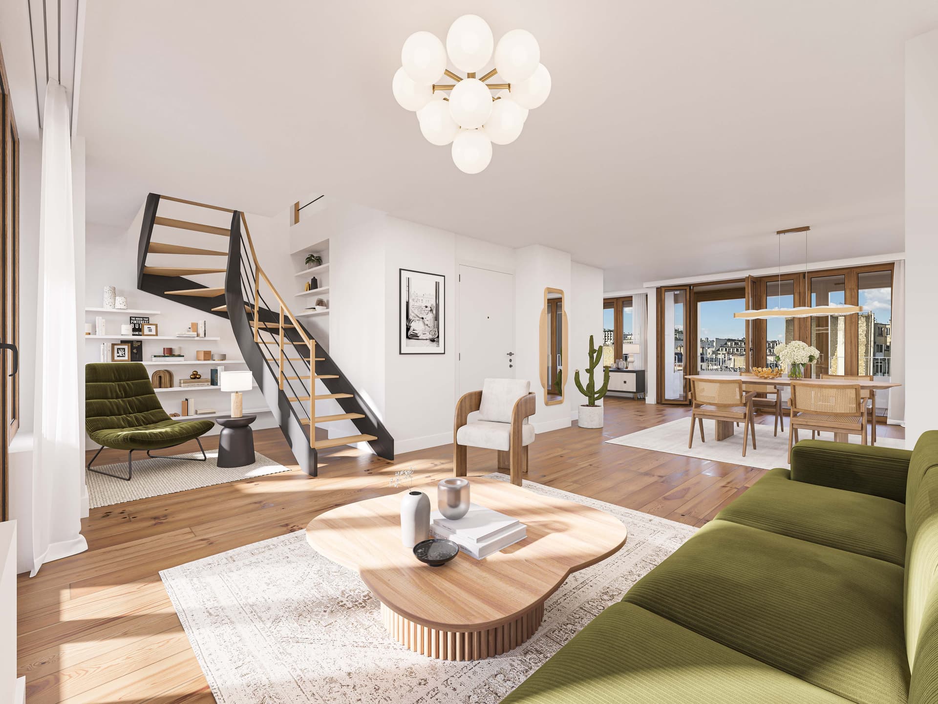 Paris 16 — Située dans le très prisé 16e arrondissement de Paris, cette nouvelle réalisation associe harmonieus... - photo 13