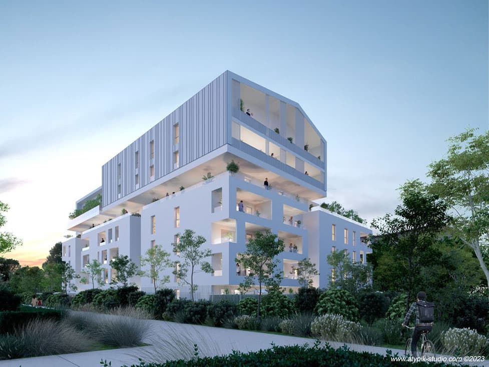 Montpellier — Située au sein d'un quartier paisible, cette réalisation contemporaine s’intègre harmonieusement dan...