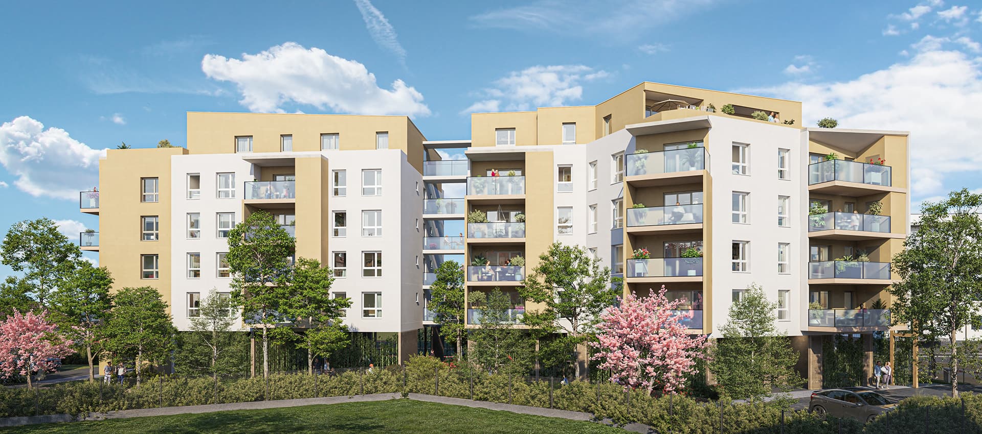 Saint-Martin-D'hères — Située à Saint-Martin-d’Hères, aux abords immédiats de Grenoble, cette résidence de caractère propos...