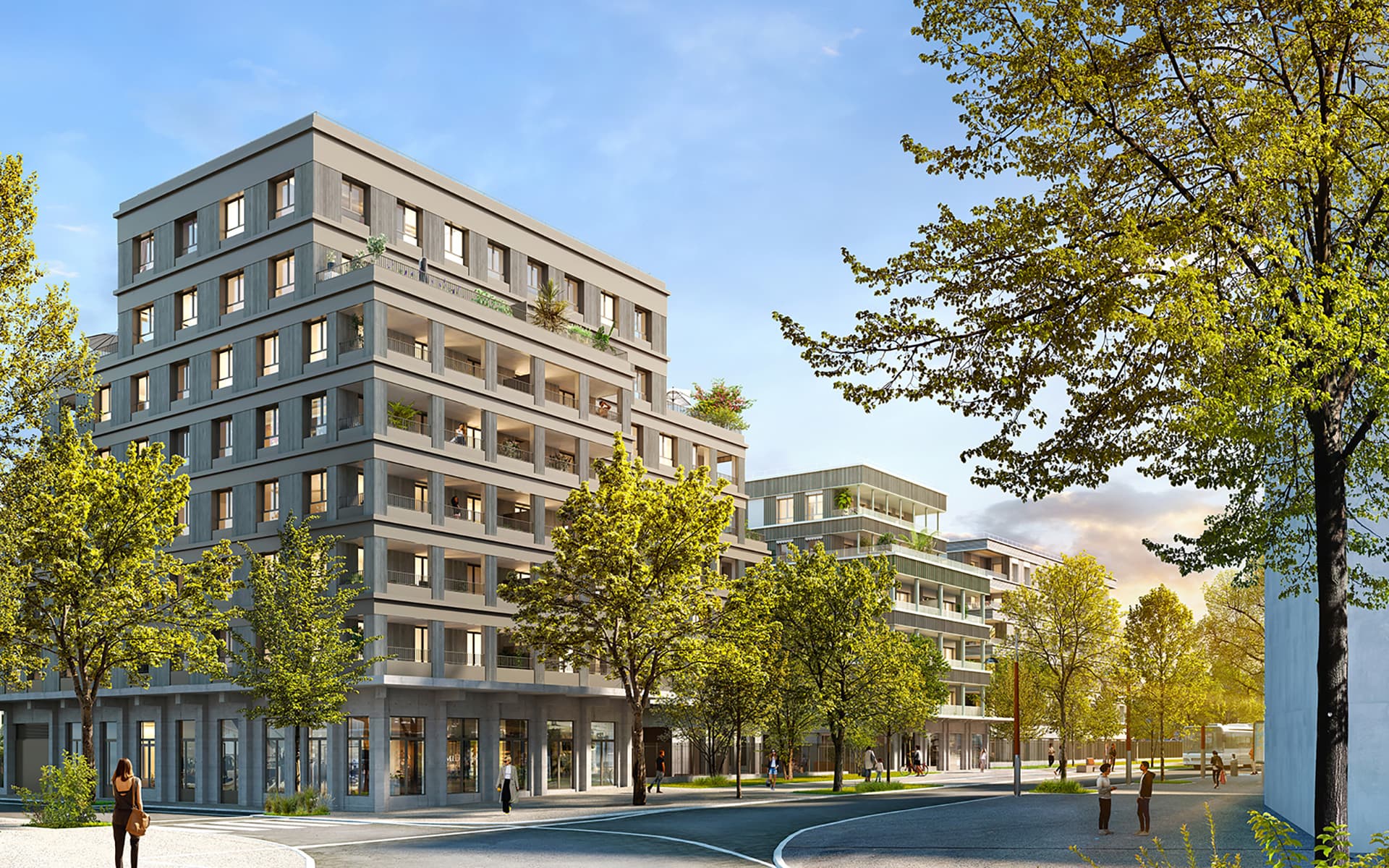 Ambilly — Située à Ambilly, au sein du nouvel écoquartier de l’Étoile, cette résidence contemporaine s’intègre...