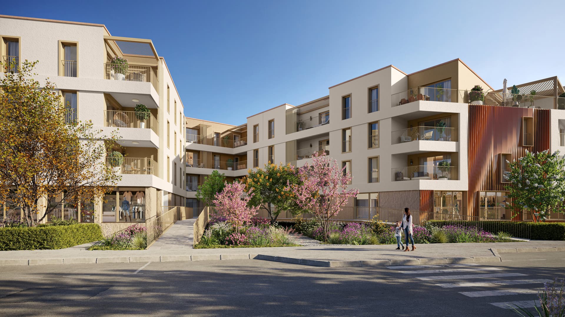 Frejus — Située au cœur du centre-ville de Fréjus, cette nouvelle résidence propose un cadre de vie privilégi...