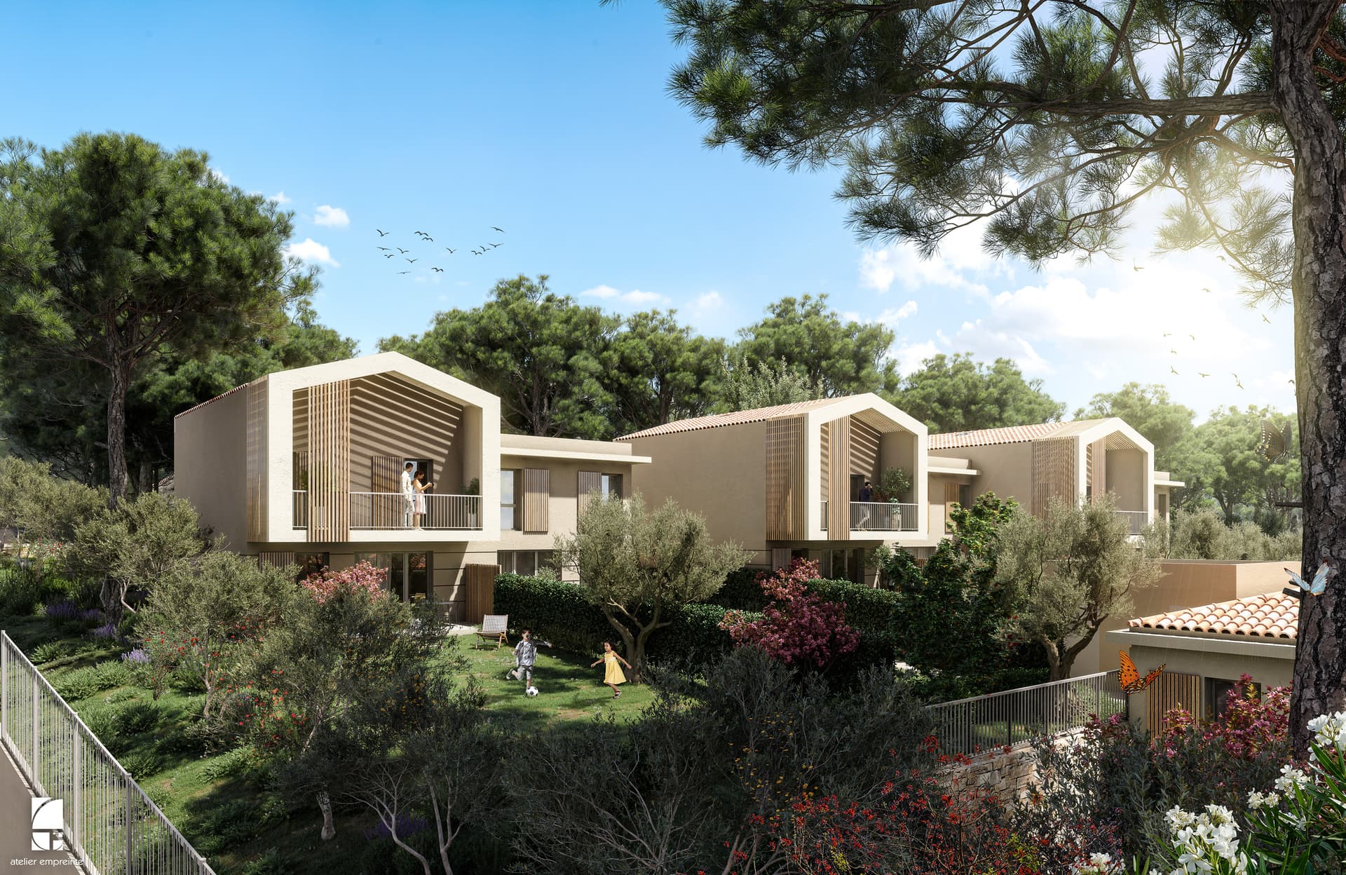 la Ciotat — Située dans un environnement paisible, cette maison de ville quatre pièces propose un cadre de vie p...