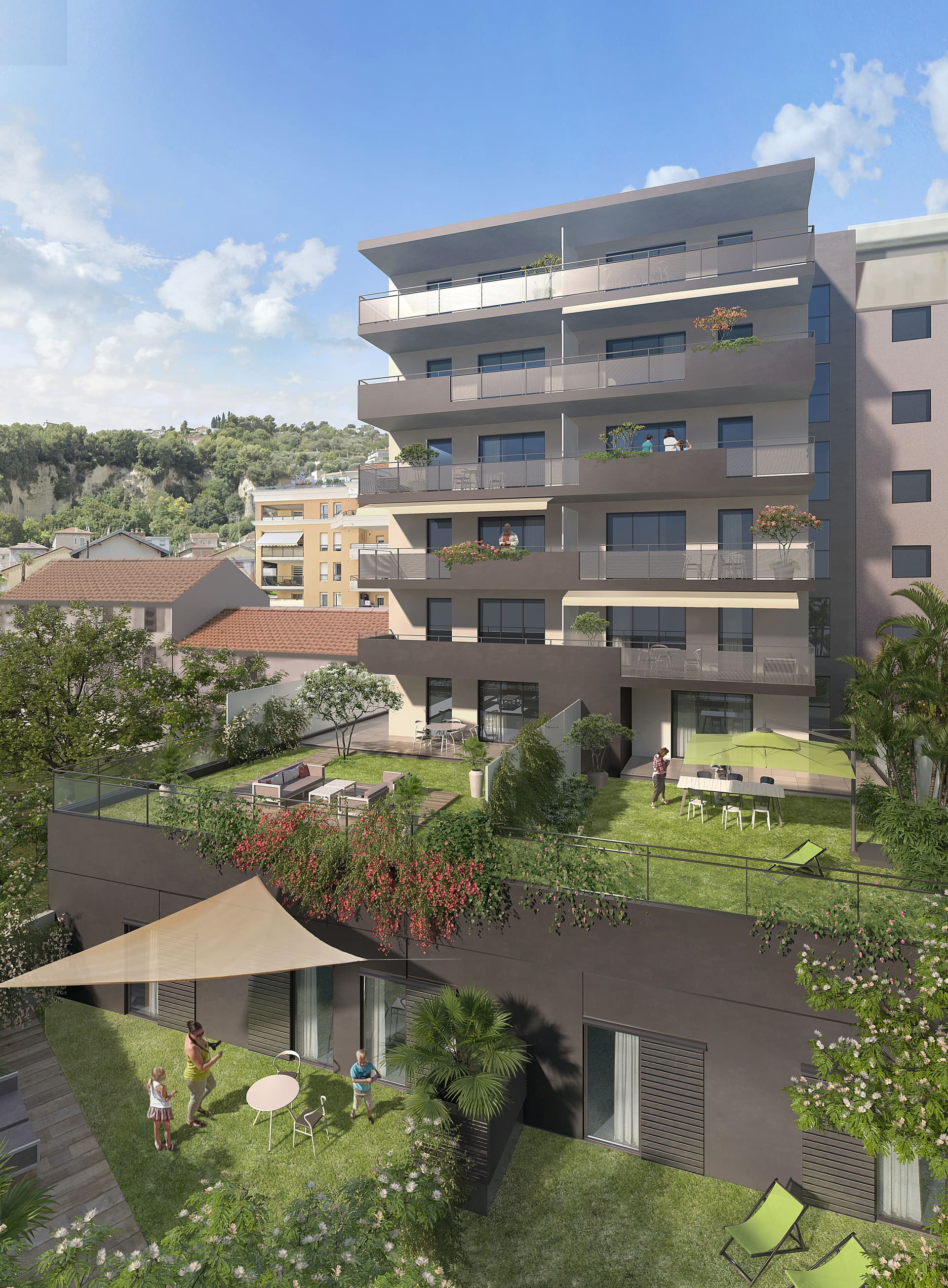 Nice — Située dans un secteur prisé de Nice, cette nouvelle réalisation se distingue par son architecture é...