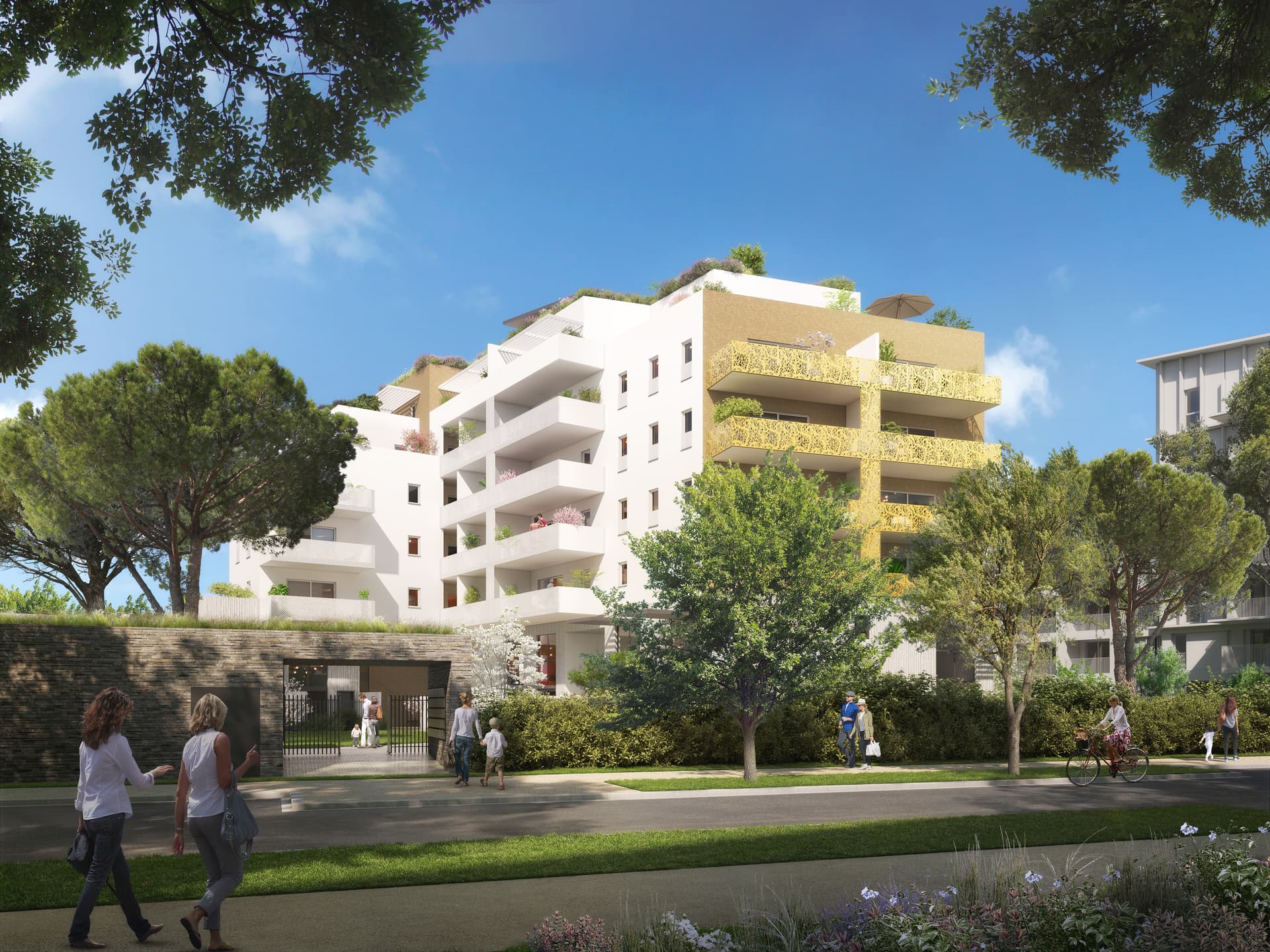 Montpellier — Située à Montpellier, cette résidence propose 72 appartements, allant du studio au cinq pièces, offr... - photo 2