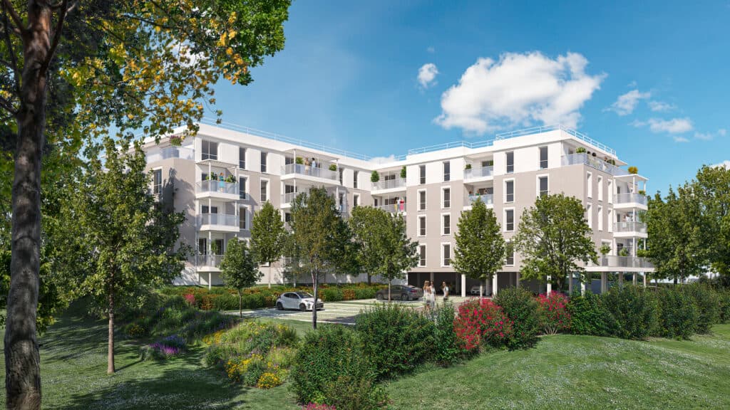 Hennebont — Située à Hennebont, cette résidence contemporaine prend place dans un quartier résidentiel paisible,...