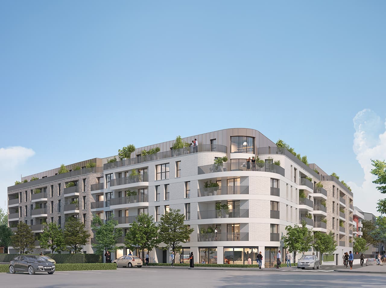 Aulnay-sous-Bois — Située dans un environnement résidentiel recherché, cette nouvelle réalisation propose des apparteme...