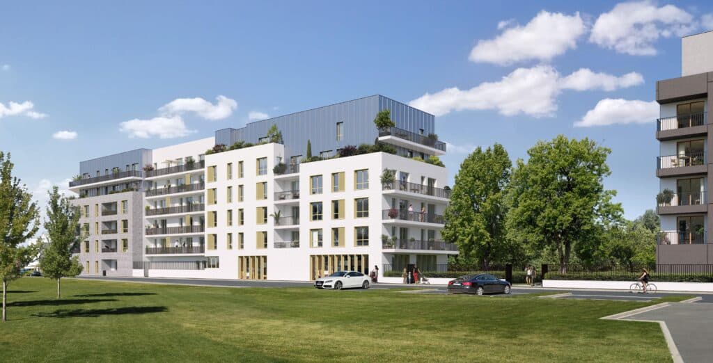 Stains — Dans un quartier paisible et très recherché, cette résidence contemporaine s’élève sur cinq étages e... - photo 2