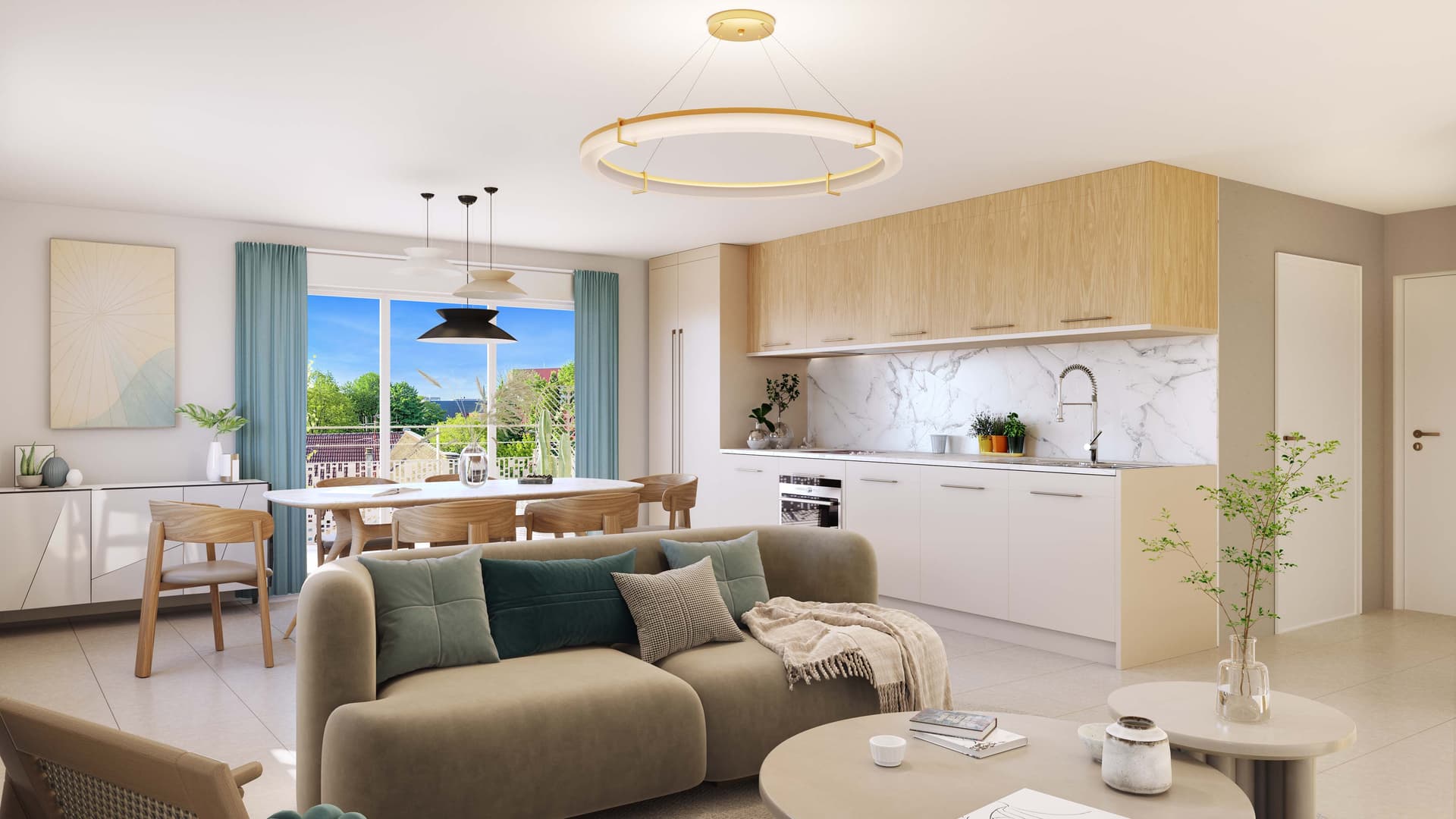 Annemasse — Située à Annemasse, cette nouvelle résidence propose un cadre de vie de qualité aux portes de Genève...