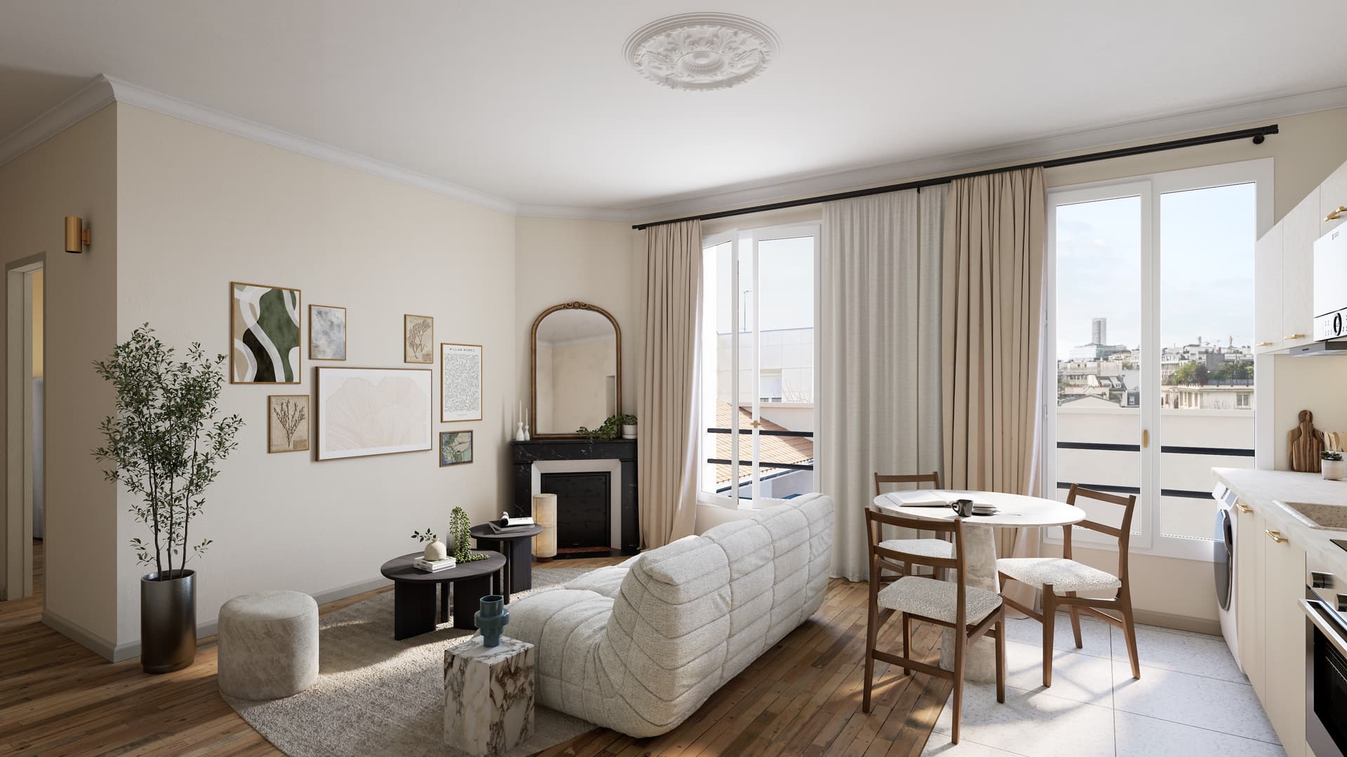 Levallois-Perret — Situé dans un environnement urbain dynamique, ce programme immobilier neuf propose une sélection d'a...