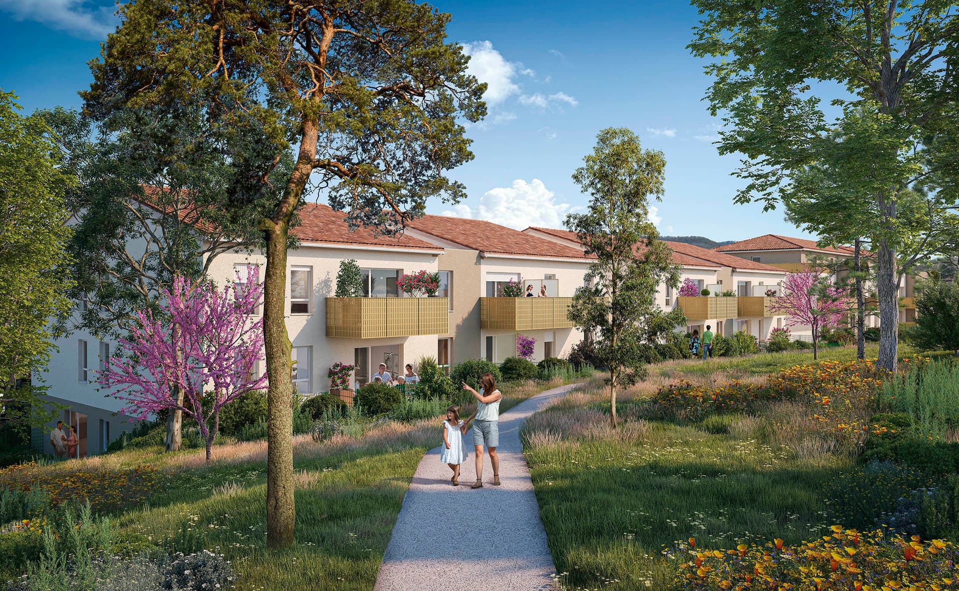 Amberieu-en-Bugey — Située à Ambérieu-en-Bugey, cette résidence se trouve au sein d’un quartier résidentiel paisible, of...