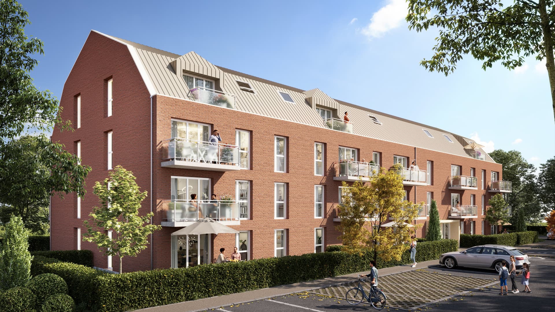 Orchies — Située à Orchies, cette résidence contemporaine propose des appartements de 2 à 4 pièces, chacun bén...