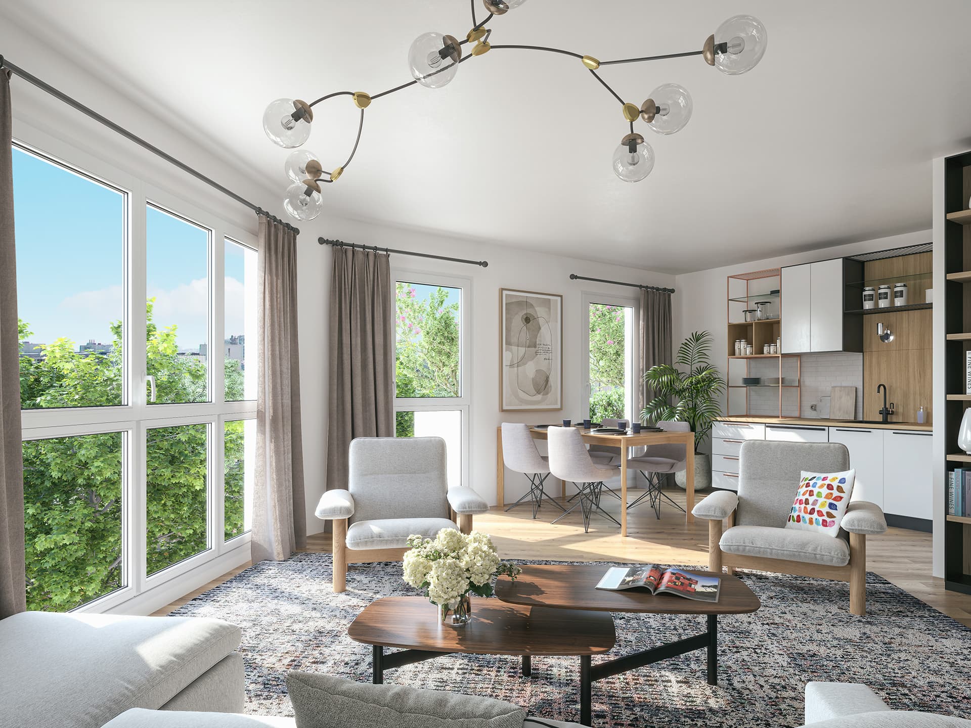 Drancy — Située au cœur d’un quartier résidentiel à Drancy, cette nouvelle résidence bénéficie d’un emplaceme... - photo 10