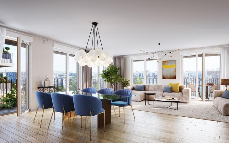 Boulogne-Billancourt — Située au cœur d’un secteur recherché à Boulogne-Billancourt, cette nouvelle résidence s’intègre har... - photo 19