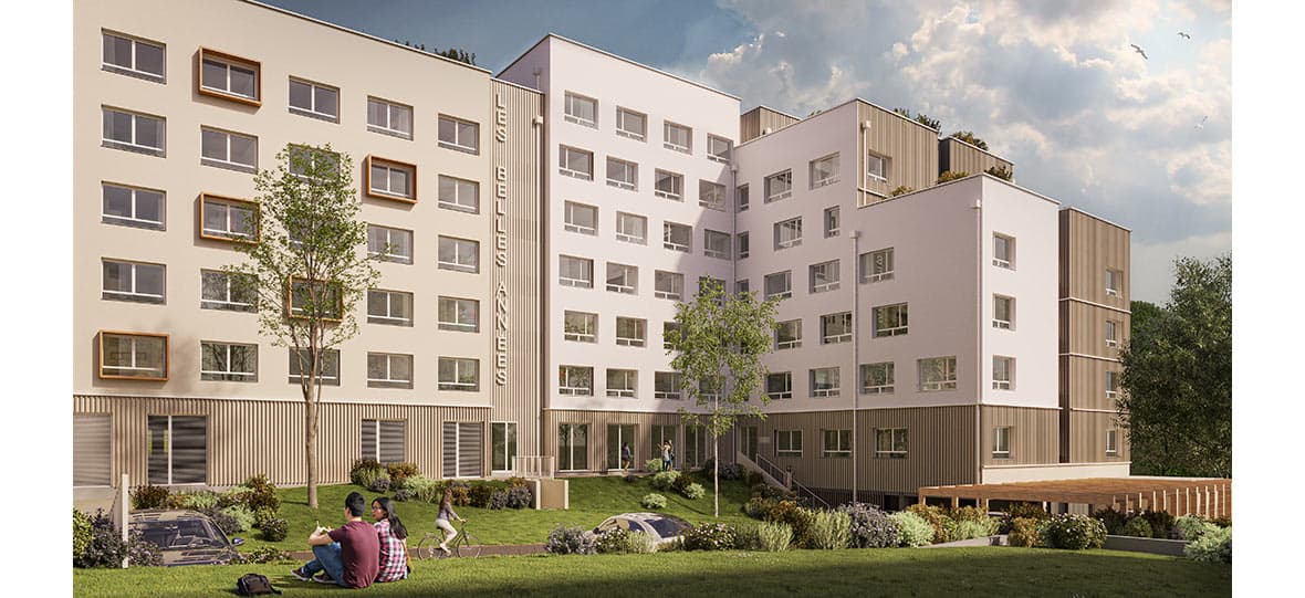 Lorient — Située dans un environnement dynamique et bien desservi, cette résidence neuve propose une sélection...