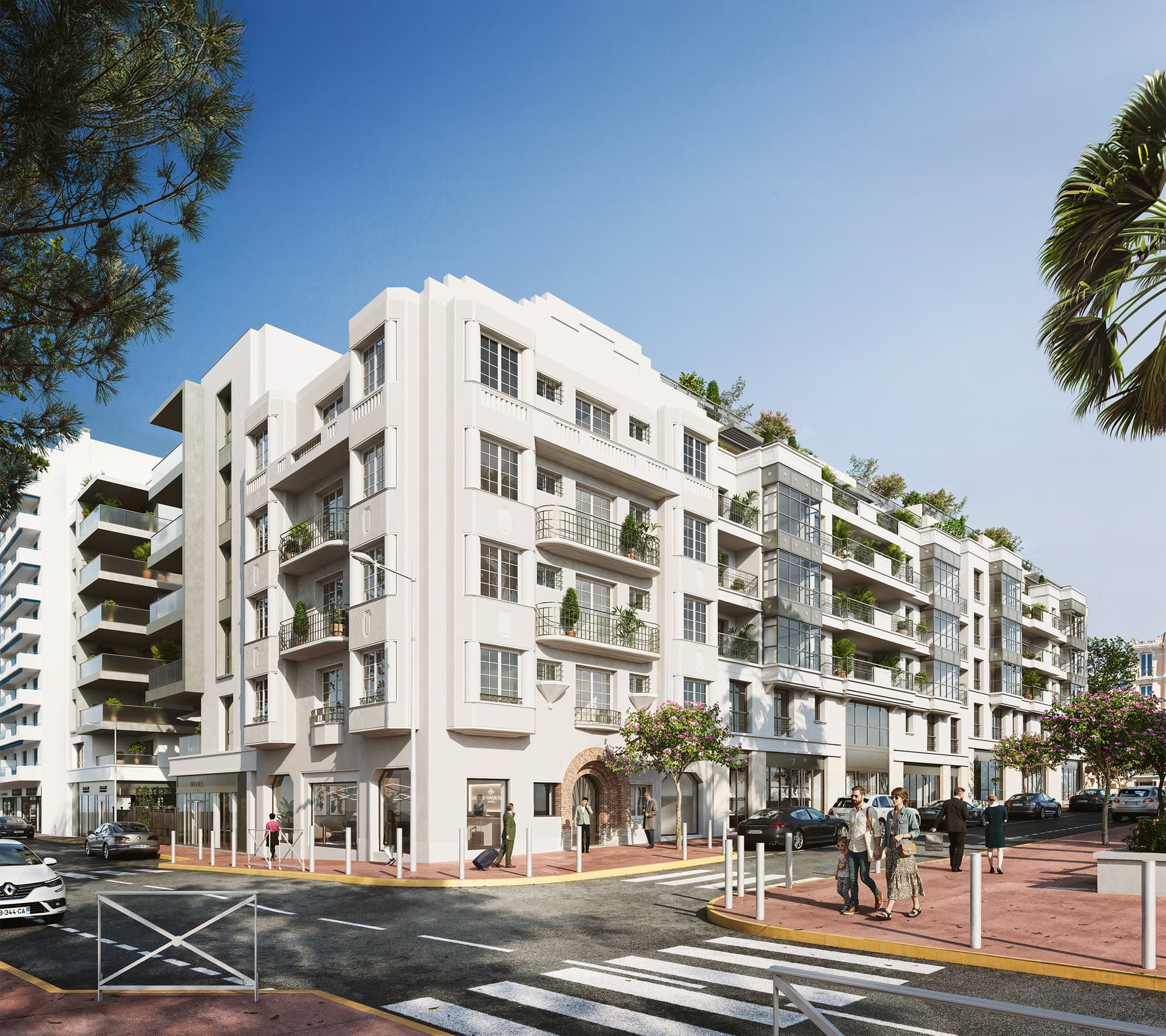 Antibes — Situé au centre de Juan-les-Pins, cet ensemble architectural propose une nouvelle vision de l’élégan...
