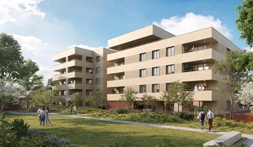 Reichstett — Au sein de l’Eurométropole de Strasbourg, à Reichstett, une nouvelle résidence s’intègre harmonieuse...