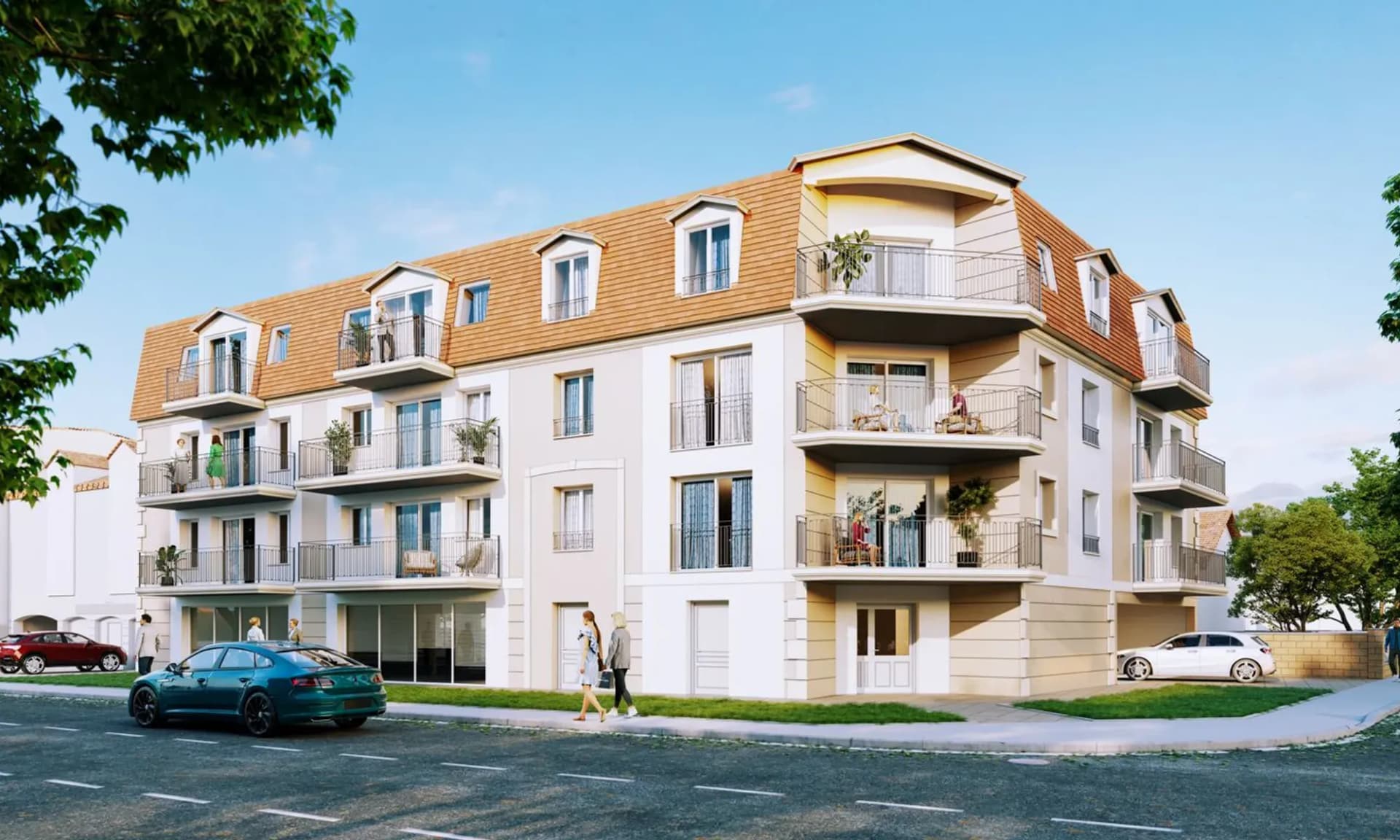 Sainte-Geneviève-des-Bois — Découvrez une résidence contemporaine proposant des appartements du T2 au T4, soigneusement conçus p...