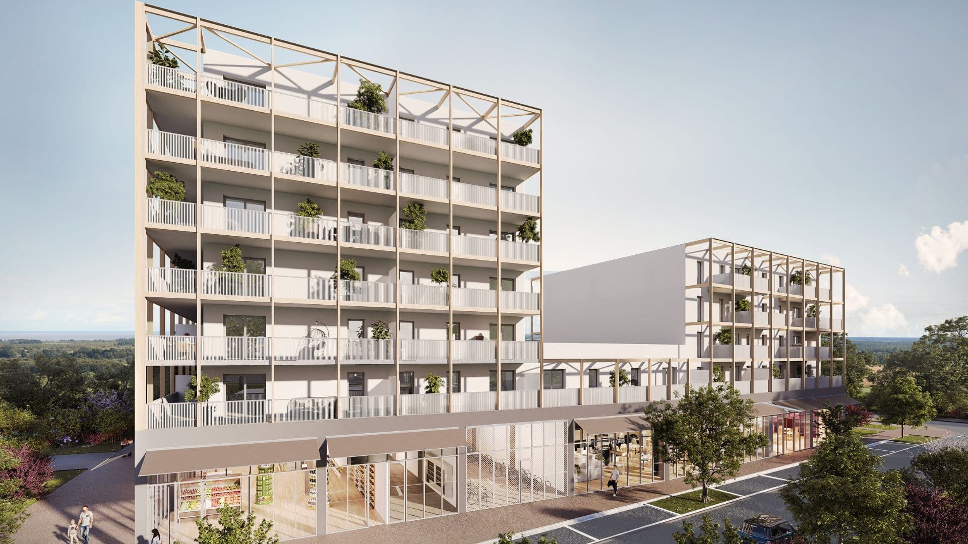 Villenave-D'ornon — Idéalement située à Villenave-d’Ornon, cette résidence contemporaine profite d’un environnement priv...