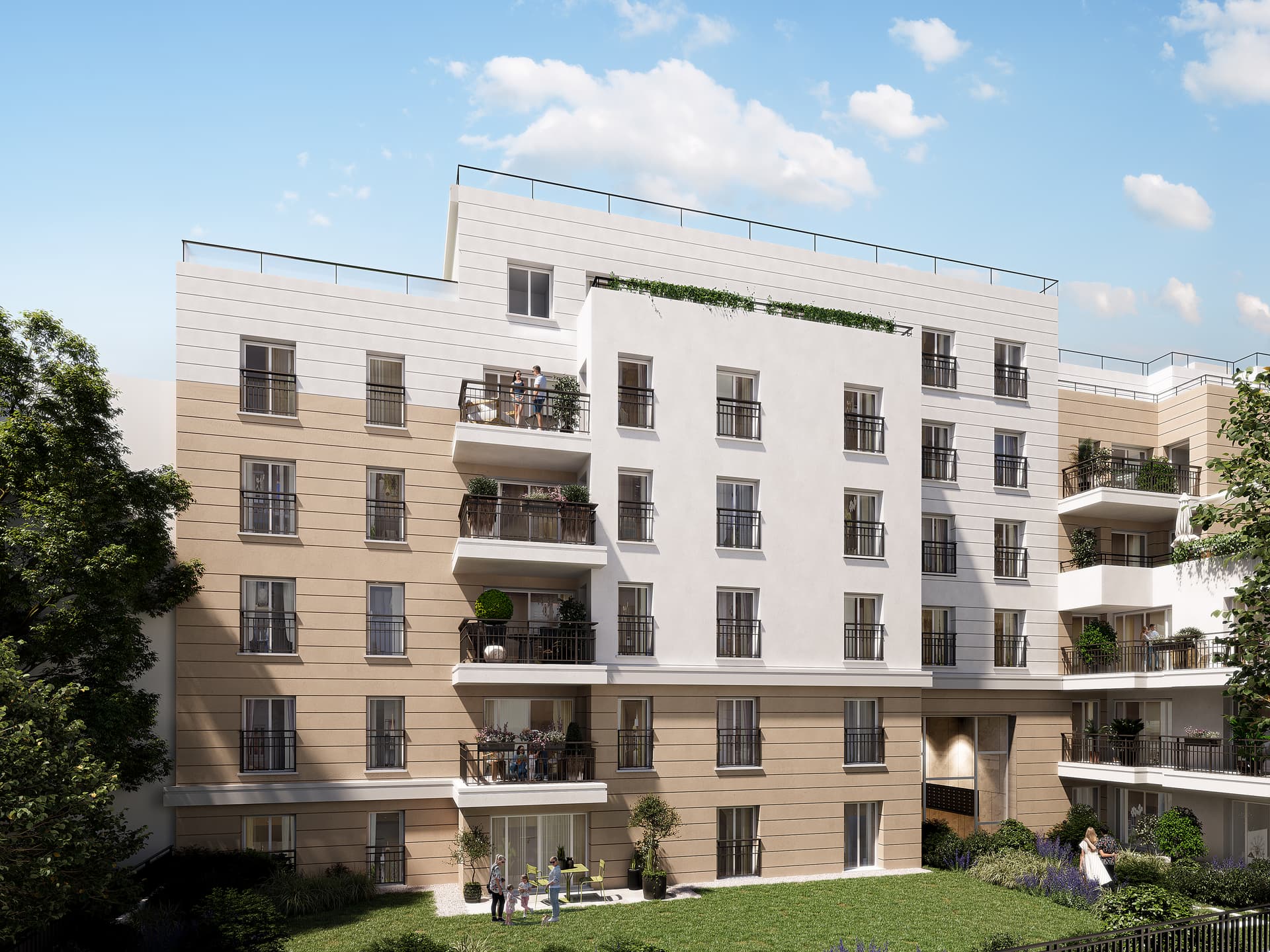 Aubervilliers — Située à Aubervilliers, cette nouvelle résidence propose une sélection d’appartements, du studio au ... - photo 3