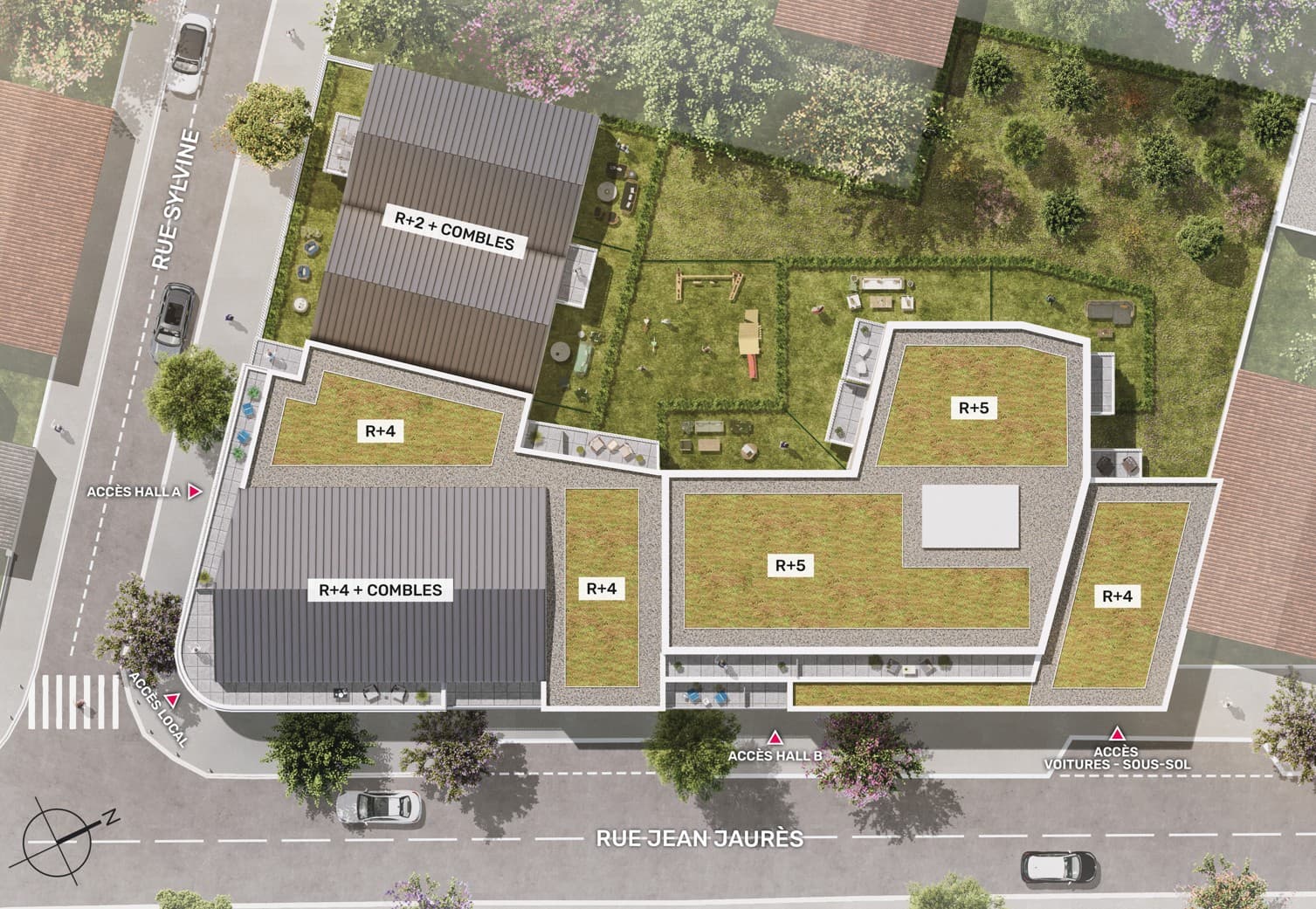 Stains — Située à Stains, cette nouvelle résidence s’inscrit dans un environnement résidentiel privilégié, as... - photo 2