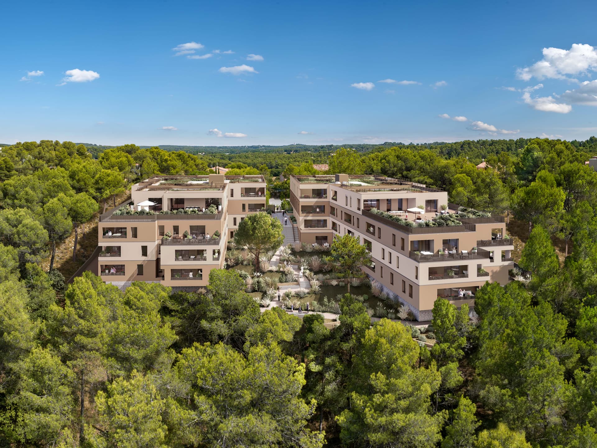 Programme neuf St Clement de Riviere — Située à Saint-Clément-de-Rivière, cette résidence s’inscrit dans un environnement naturel préservé,... à St Clement de Riviere