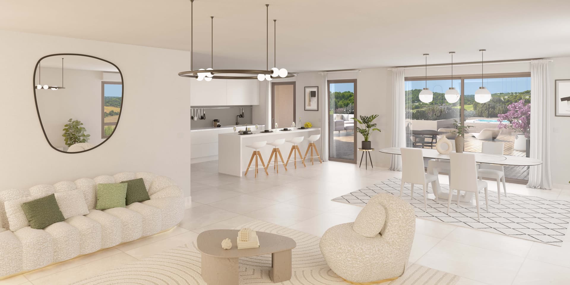 St Clement de Riviere — Située à Saint-Clément-de-Rivière, cette résidence s’inscrit dans un environnement naturel préservé,... - photo 2