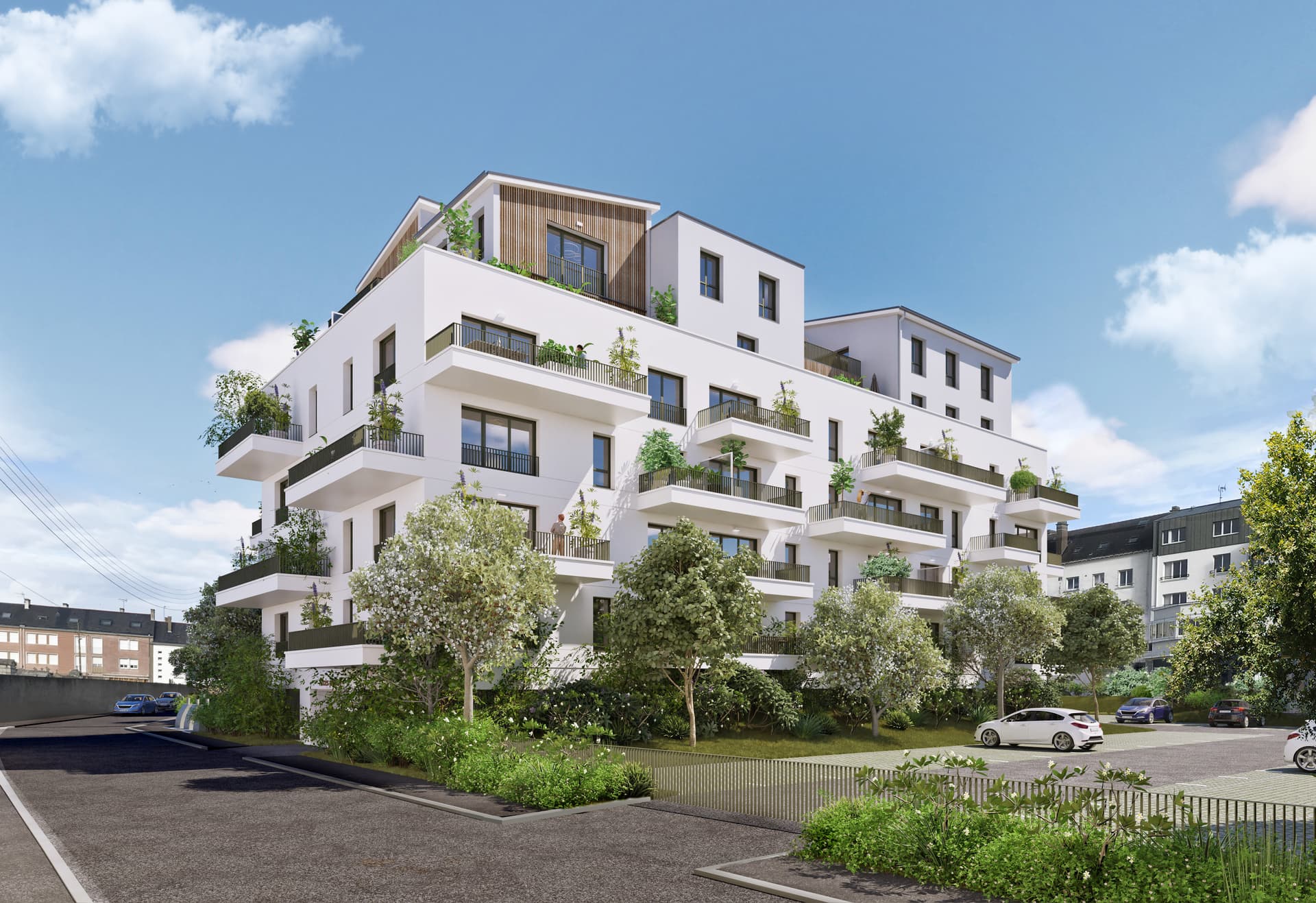 Programme neuf St Nazaire — À seulement 45 minutes de Nantes, Saint-Nazaire offre un cadre de vie privilégié, alliant plages, va... à St Nazaire