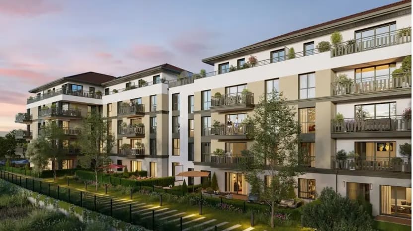 Pontoise — Située au cœur d’un quartier dynamique, cette résidence propose 25 appartements aux lignes contempor...