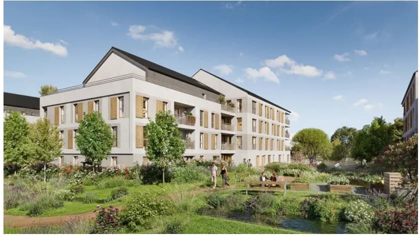 Lieusaint — Située à Lieusaint, au cœur d’un environnement paisible et verdoyant, cette résidence moderne s’intè...