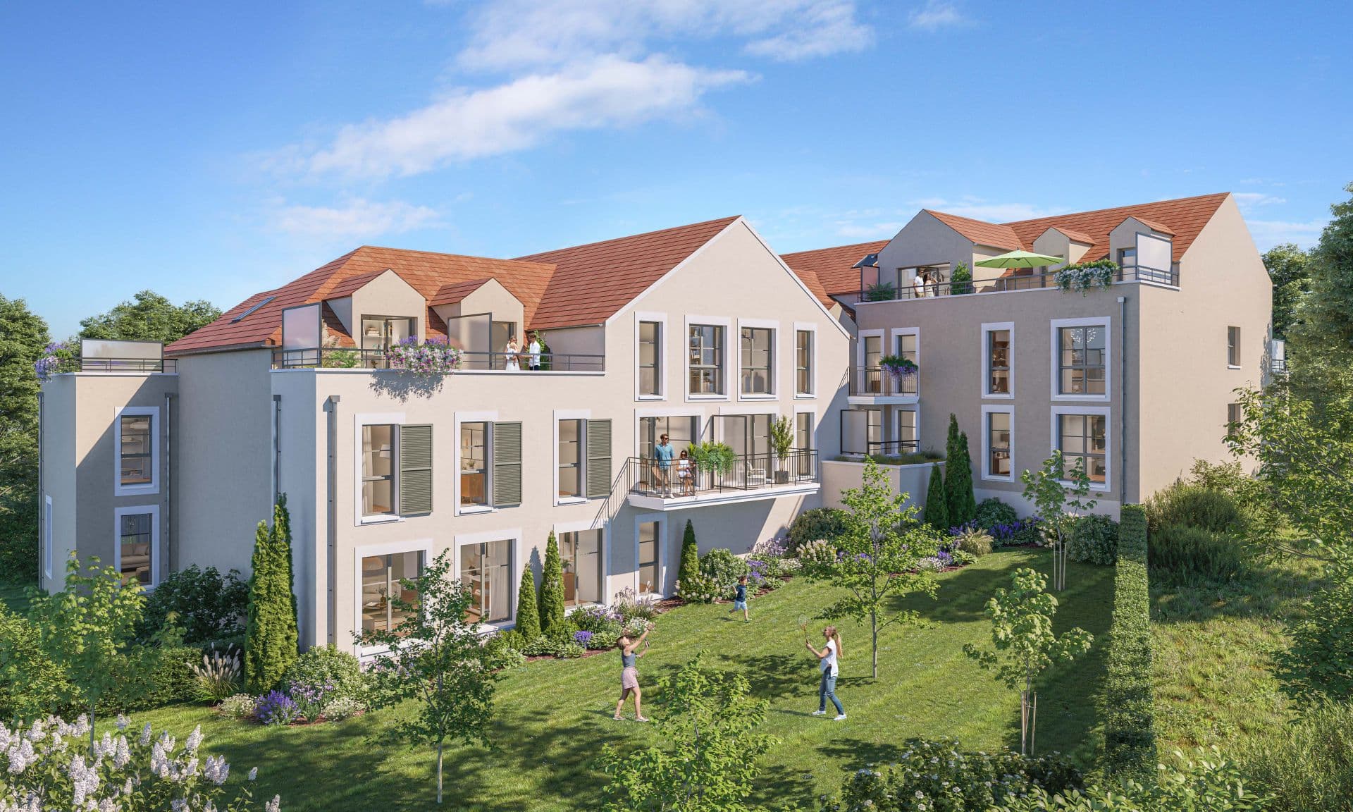 Gif sur Yvette — Située à Gif-sur-Yvette, cette nouvelle résidence propose un cadre de vie privilégié au cœur de la V...