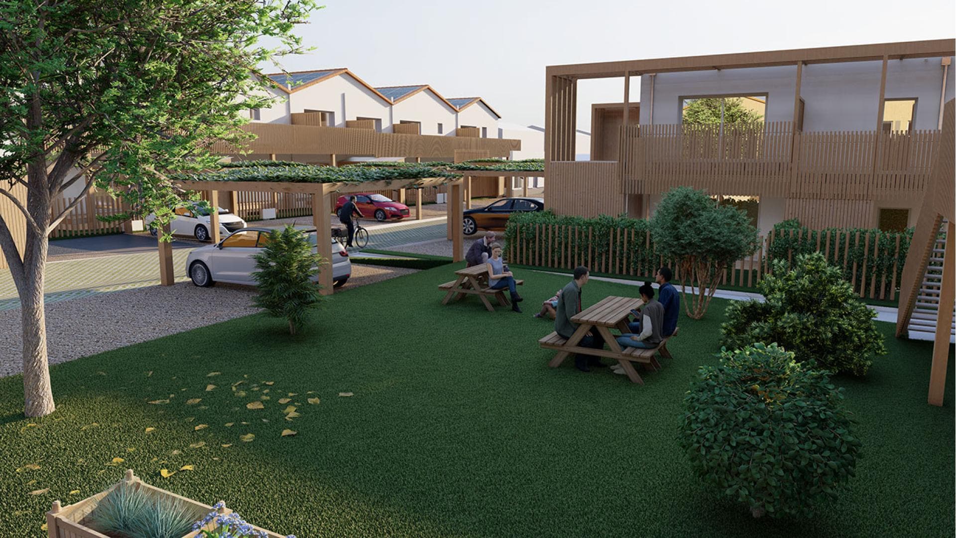 Programme neuf Dompierre-sur-Mer — Située dans un environnement ouvert et convivial, cette résidence met à l’honneur l’intimité et le b... à Dompierre-sur-Mer