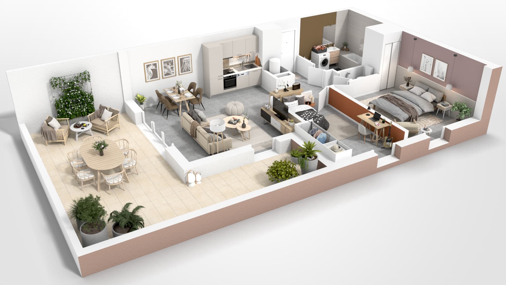 Béziers — Située dans un environnement calme et agréable, cette nouvelle résidence propose des appartements co... - photo 5