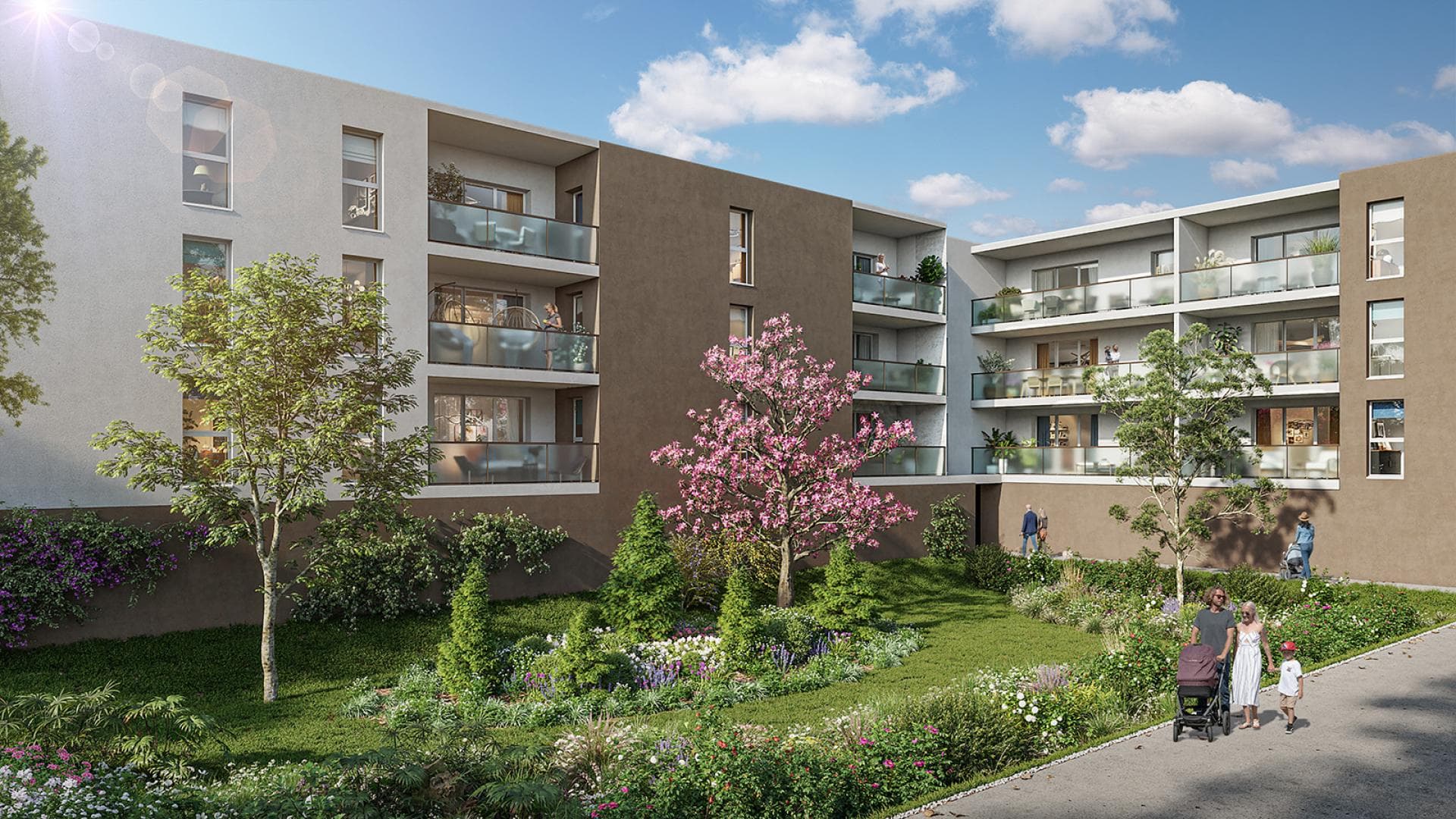 Béziers — Située dans un environnement calme et agréable, cette nouvelle résidence propose des appartements co... - photo 17