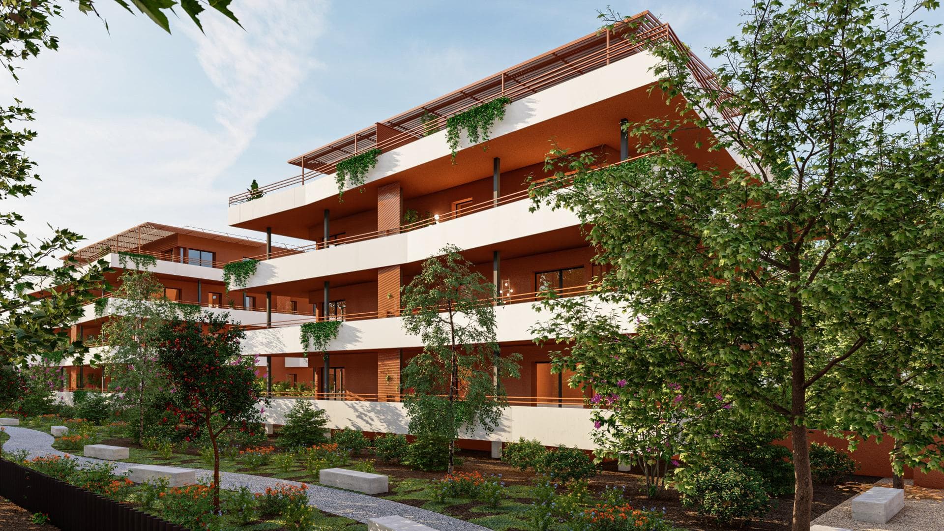 Céret — Ce programme immobilier propose des appartements neufs de surfaces variées, adaptés aux différents b... - photo 4