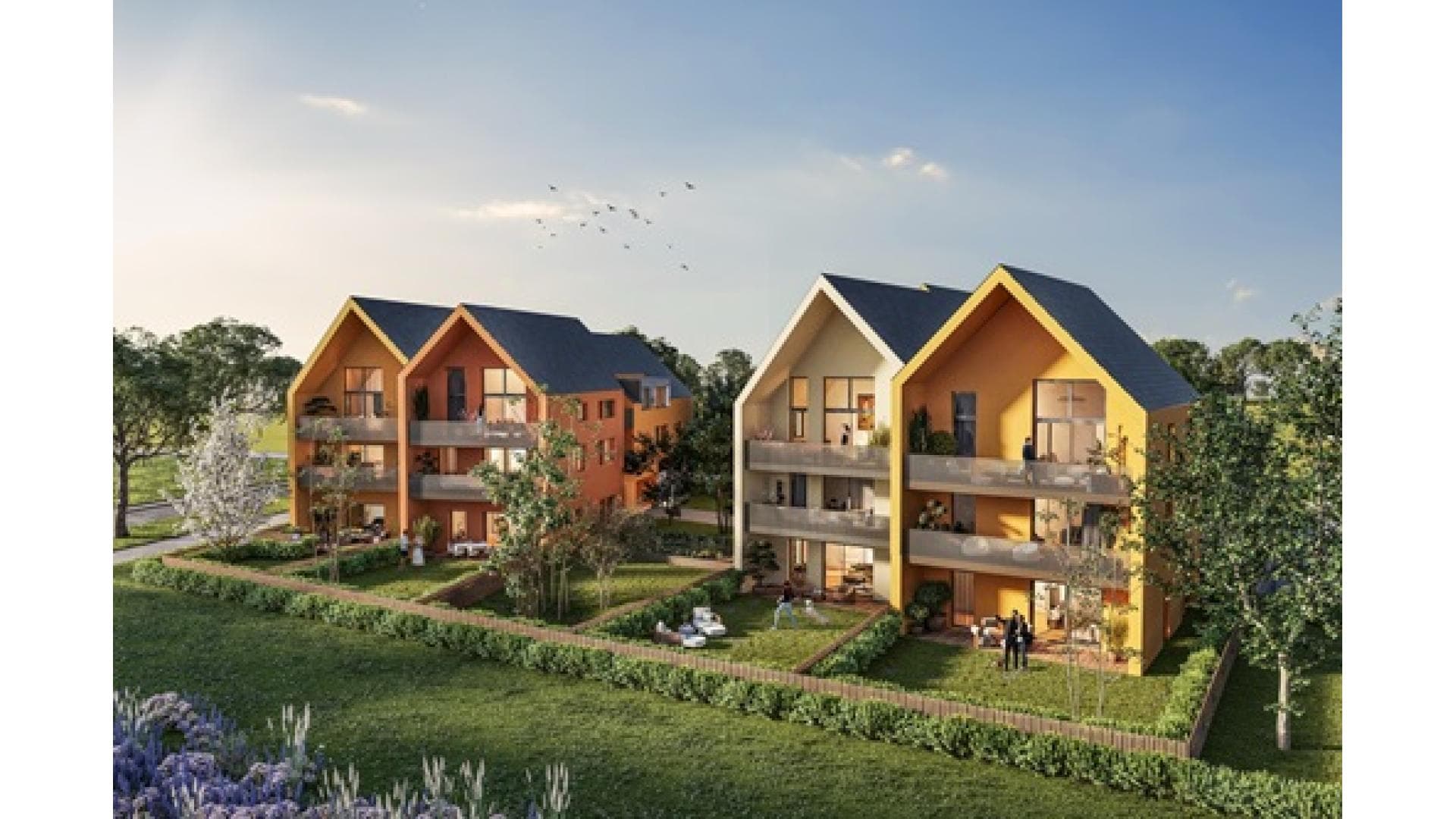 la Wantzenau — Située à La Wantzenau, à seulement quelques kilomètres de Strasbourg, cette nouvelle résidence s’int...