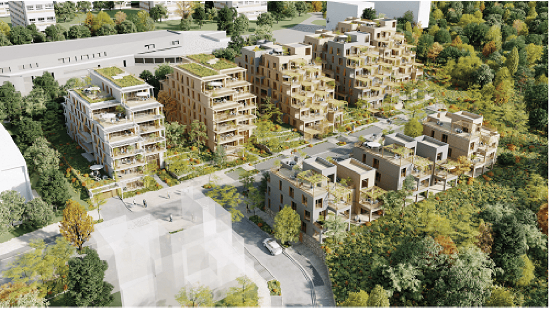 Rillieux-la-Pape — Située dans un environnement résidentiel recherché, cette nouvelle réalisation propose des apparteme...