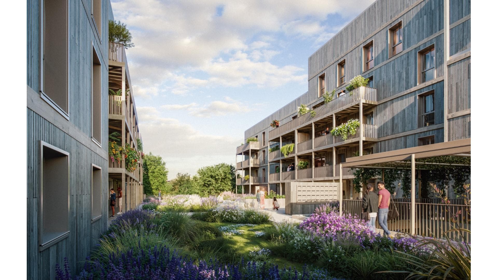 Programme neuf Torcy — Située dans un quartier paisible en bord de Marne, cette résidence neuve prévue pour une livraison f... à Torcy