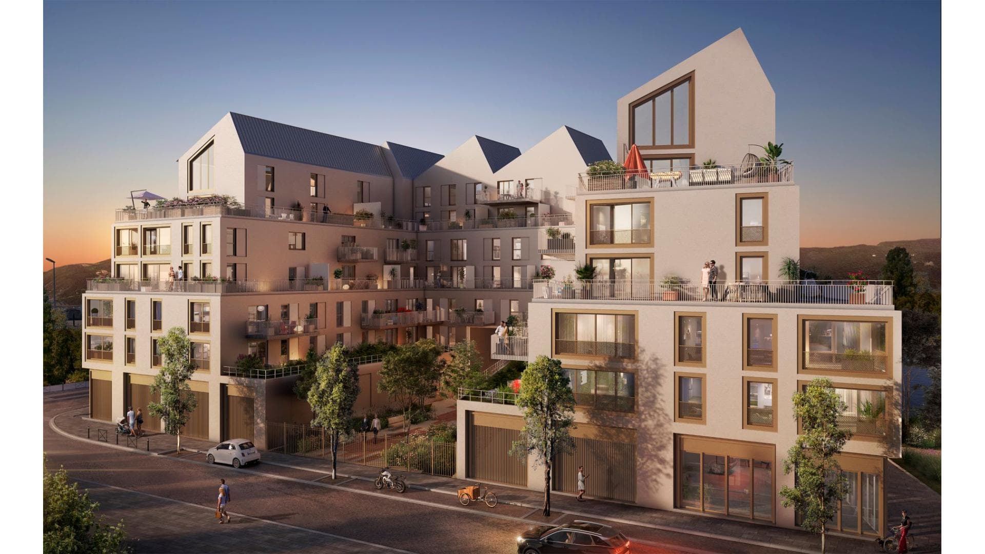 Programme neuf Chambery — Située dans un environnement urbain dynamique, cette nouvelle résidence propose des appartements de ... à Chambery