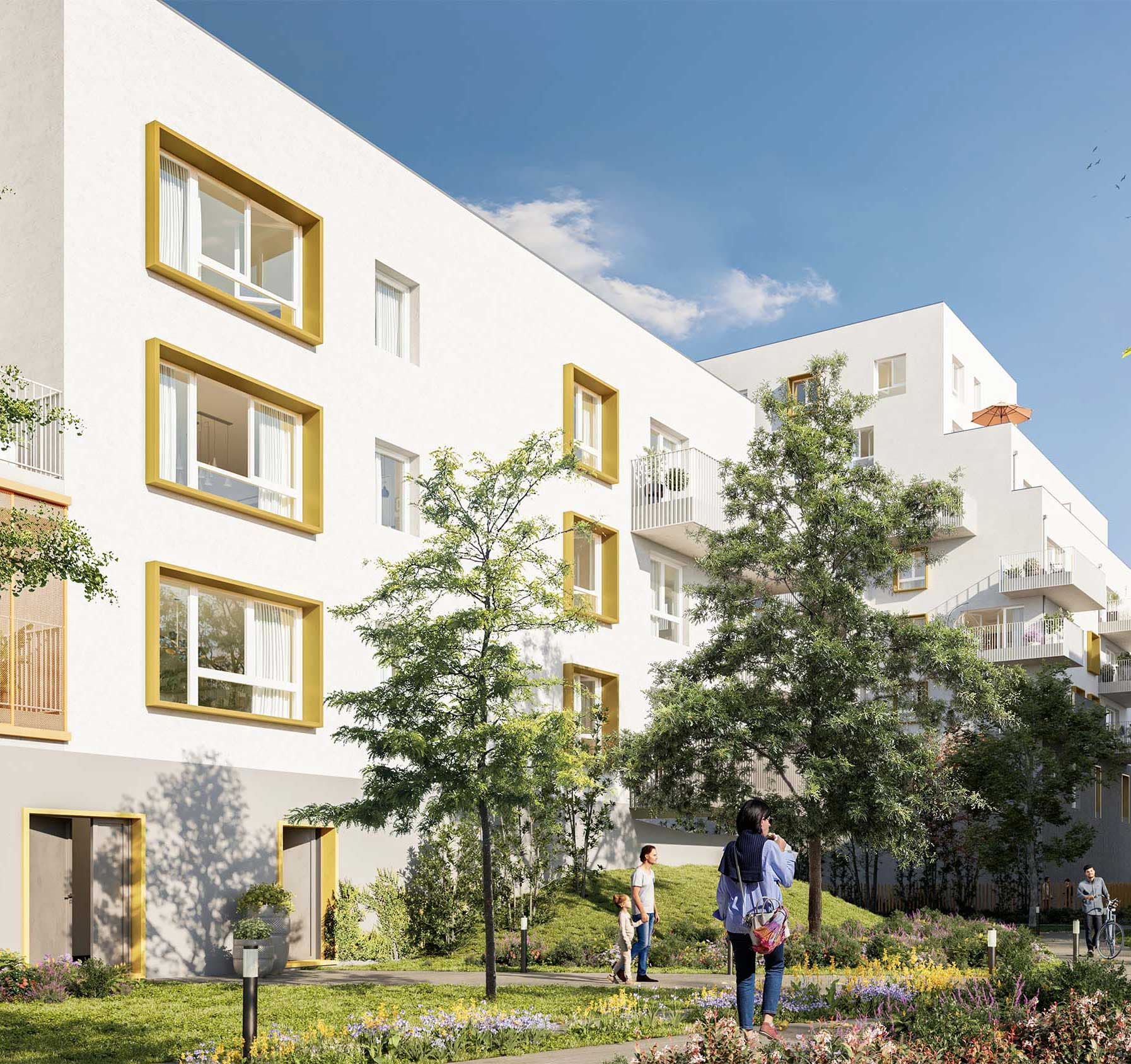 la Courneuve — Découvrez une résidence contemporaine proposant une sélection d'appartements du studio au 5 pièces, ...