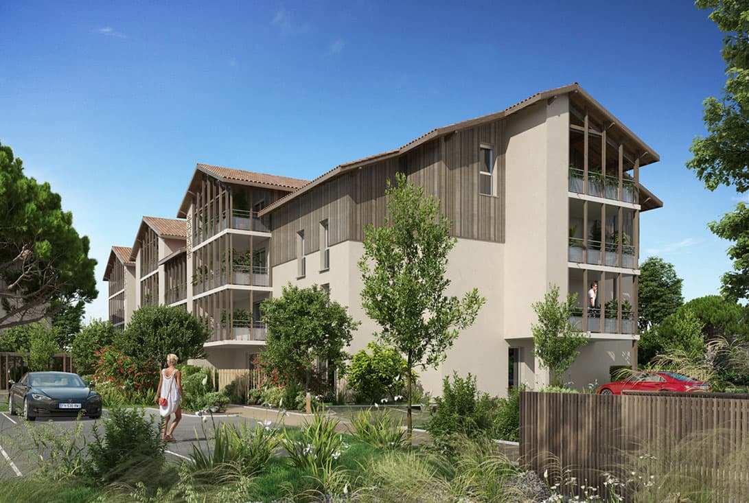 Carcans — Située entre l’océan, le lac et les pinèdes à Carcans, cette nouvelle résidence propose un cadre de ...