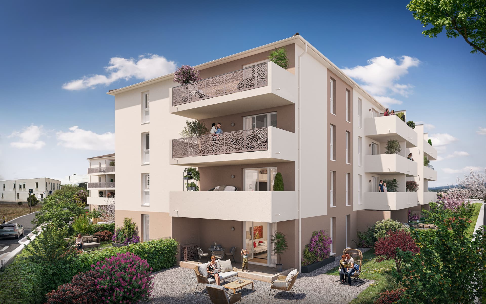 Beziers — Située dans un environnement calme et agréable, cette nouvelle résidence propose des appartements ne...