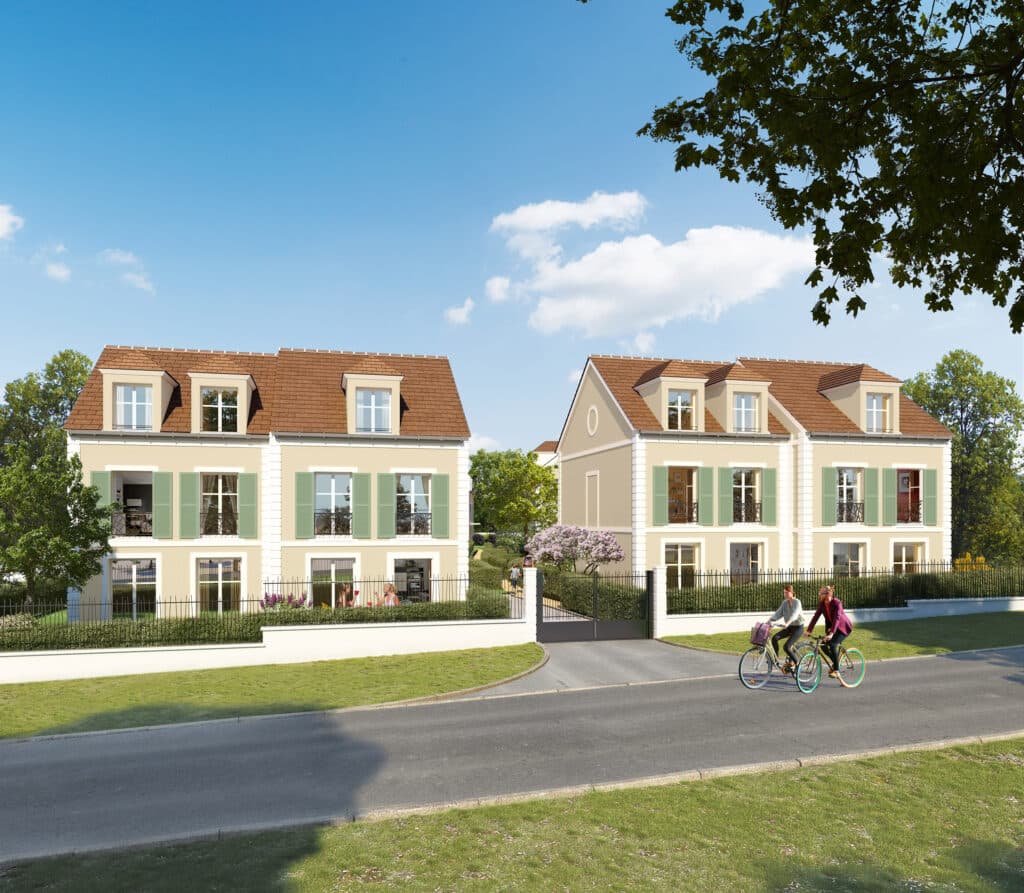 Programme neuf Chennevieres-sur-Marne — Située à proximité des bords de Marne, cette résidence propose les dernières villas duplex et triple... à Chennevieres-sur-Marne