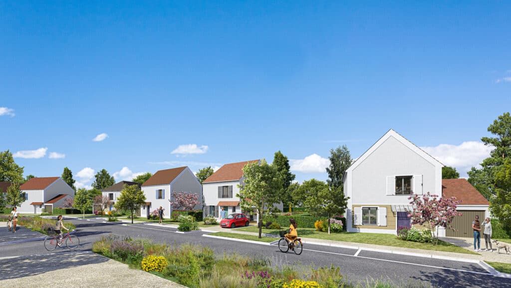 Programme neuf Isles-Lès-Villenoy — Situé à Isles-lès-Villenoy, ce nouveau quartier résidentiel s’intègre harmonieusement dans un enviro... à Isles-Lès-Villenoy