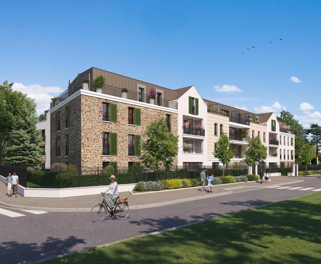 Programme neuf le Chesnay Rocquencourt — Située au Chesnay-Rocquencourt, cette nouvelle résidence s’intègre harmonieusement dans un environne... à le Chesnay Rocquencourt