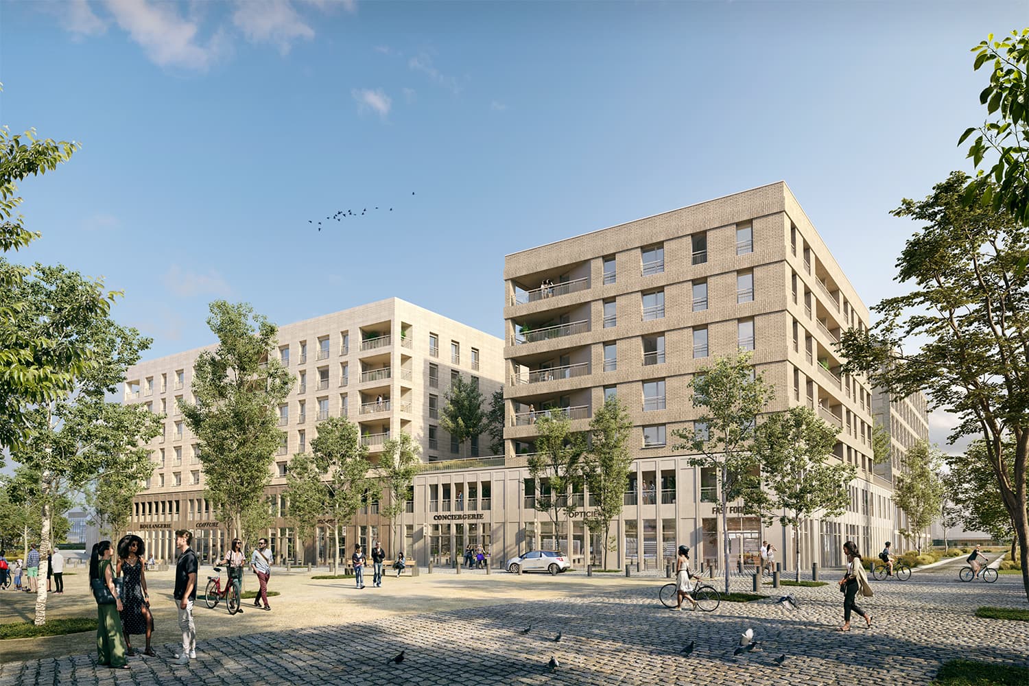 Palaiseau — Située au cœur du plateau de Paris Saclay, cette nouvelle réalisation s’intègre dans un environnemen... - photo 4